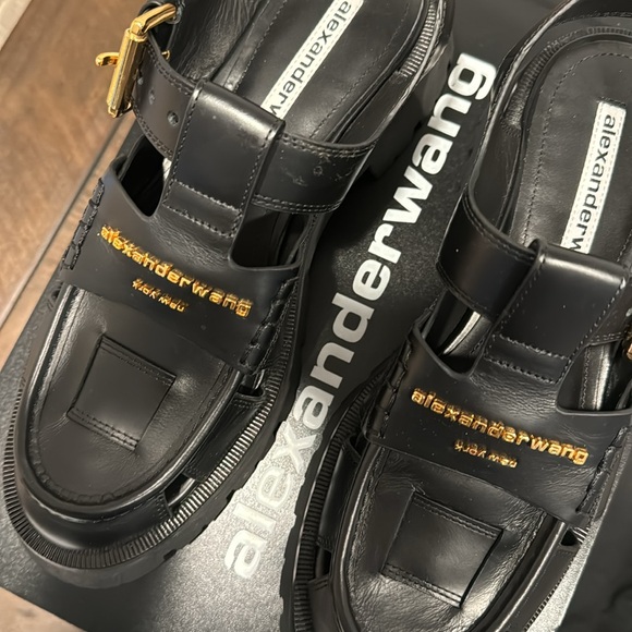 Alexander Wang platform sandals